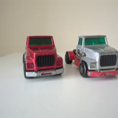 LOT of 2: Vintage 1973 Matchbox Super Kings Ford LTS Series Tractors