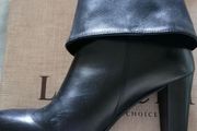 Lasocki black leather boot UK 6 new