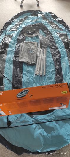 CRIVIT Inflatable Dinghy 260kg  3 Person 50 ONO