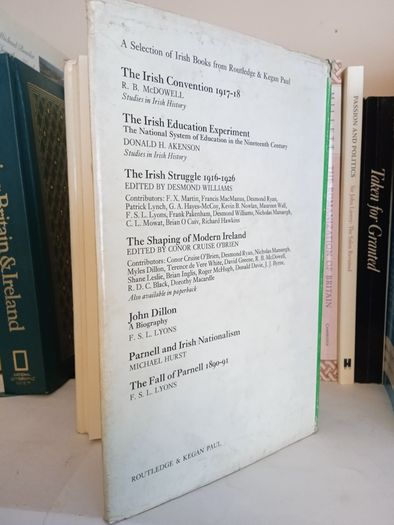 Mahaffy: A Biography of an Anglo-Irishman by W. B. Stanford and R. B. McDowell (LP185)