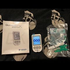 Glucomen Areo GK Blood Glucose and ketones Monitoring System Meter Blood Sugar diabetes and One Touch Verio Reflect Blood Glucose Monitoring System meters blood sugar diabetes with Bluetooth