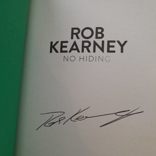 5 Signed/Autographed Rugby Books