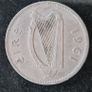 Ireland 1961 Mule Half Crown coin Image 2