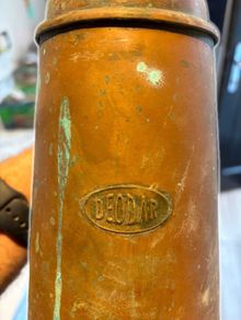 Vintage Deodar Cooper Hand Pump