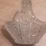 Bohemian Czech Oval Basket Image 4