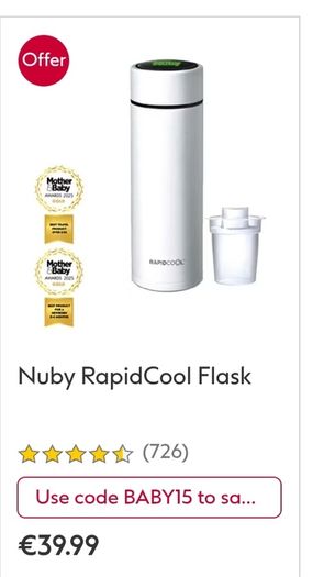 Nuby rapid cool