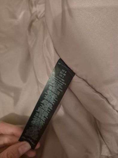 Miss Selfridge Faux leather shawl jacket