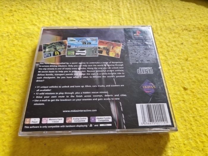 Runabout 2 PlayStation1 Ps1 PlayStation2 Ps2 games Original