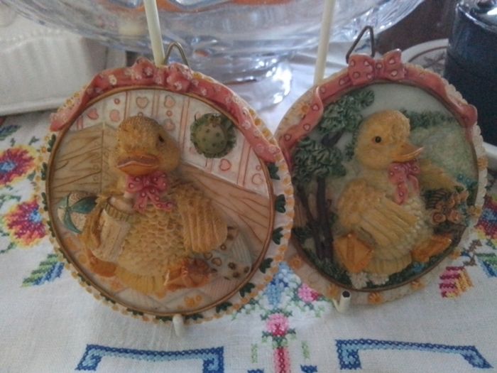 Two Duck Plaques