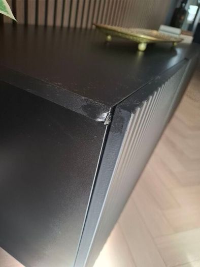 Modern black TV Cabinet