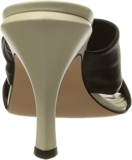 HUGO BOSS Women's Tonic Twistedmule-n Pumps 50470715, Black 37.5 EU, 4.5 UK