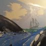Authentic Angus McBride. Monsters of the Sea - Right Whales. Perfect Christmas Present. Image 9