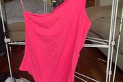 pink body suit