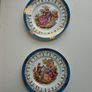 Antique pair of  Limogues ceramic plates Image 2