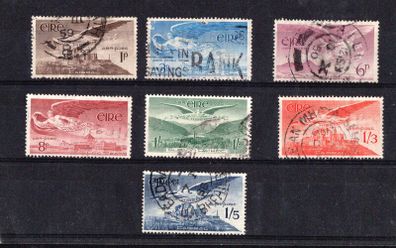 1948-65 Ireland Airmail Stamps Used
