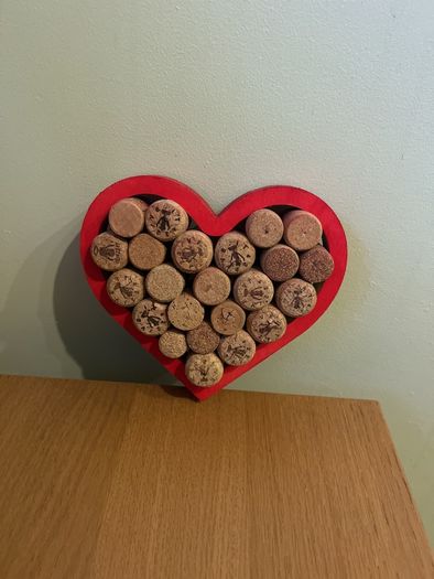 Heart shaped decoration