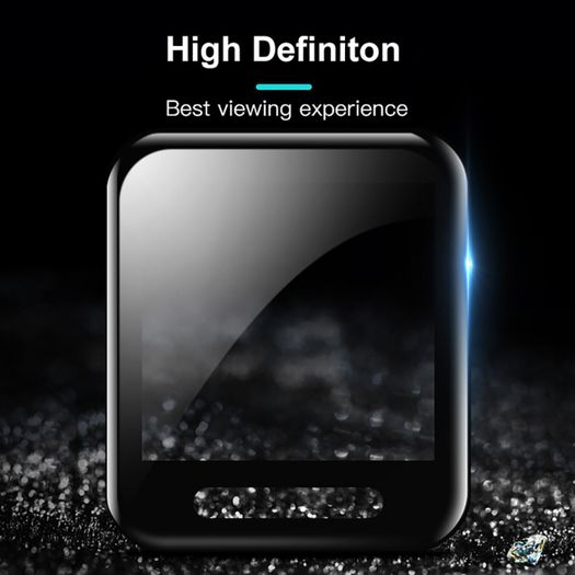 Full Coverage Screen Protector film for Huami Amazfit Bip Watch Screen Protector Cover Accessories (Not Glass)