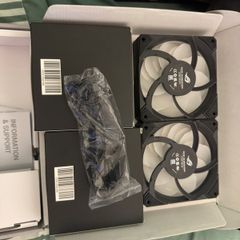 2x ASUS ROG MF-12S ARGB Magnetic Daisy-Chain Fans (120mm)