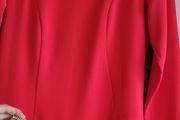 Kate Cooper coral asymmetrical dress Sz 10UK