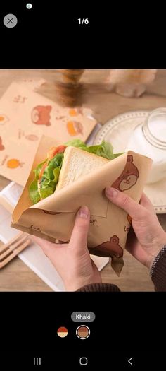 Sandwich Holder