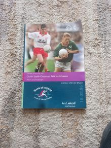 GAA - 1996 All Ireland football final programme Meath v Tyrone