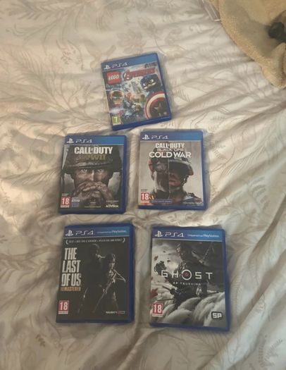 Call of Duty &  Ghost of Tsushima Games  Ps4 bundles