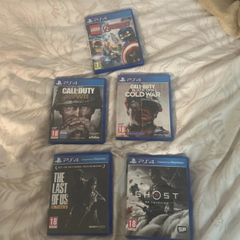 Call of Duty &  Ghost of Tsushima Games  Ps4 bundles