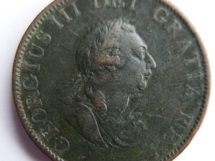 1799 George III 3rd Half-penny Coin