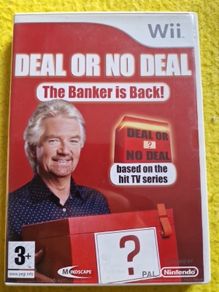 Deal or No Deal The Banker is Back Nintendo Wii Games Original