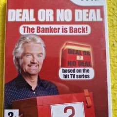 Deal or No Deal The Banker is Back Nintendo Wii Games Original