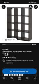 kallax 4x4 storage unit