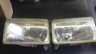 ford cargo head lamps and fuse box panel and dash clocks