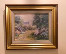 Original Deirdre O'Donnell Oil Painting (1994 Gallery Label)