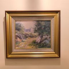 Original Deirdre O'Donnell Oil Painting (1994 Gallery Label)