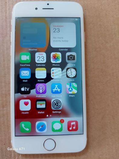 Apple IPHONE 6s, White, 64GB, Battery Health 81%, in excellent cosmetic condition