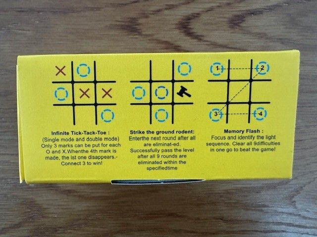Tic-Tac-Toe Electronic Toy Game (New)