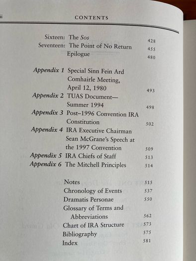 History book:'A Secret History Of The IRA'
