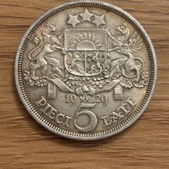 1929 Silver 5lati