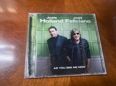 Jools Holland & Jose Feliciano CD As You See Me Now