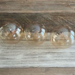 Osram vintage globe X 3