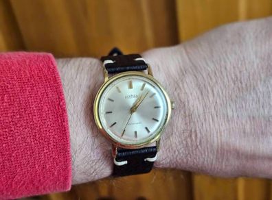 Vintage Automatic Swiss Made Roamer Rotopower 1950s Swiss Watch