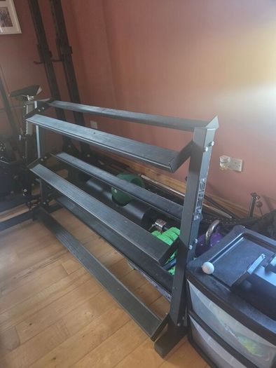 3 tier dumbbell rack