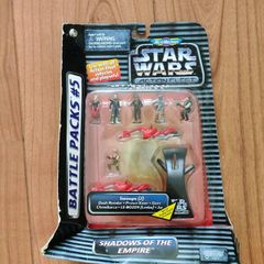 Star Wars Action Fleet Battle Packs 5 Shadows Of The Empire Dash Rendar Xizor Chewbacca Micromachines Micro Machines Galoob 1995
