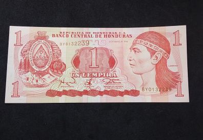Banco Central De Honduras : 1994, One Lempira Banknote