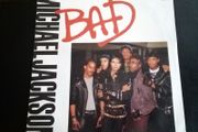 Michael Jackson: 'Bad' 12'' Colour Sleeve