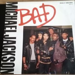 Michael Jackson: 'Bad' 12'' Colour Sleeve