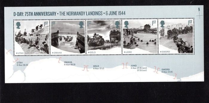 2019 Great Britain Royal Mail Miniature Sheets Pack with all miniature sheets issue in the year Mint Never Hinged (MNH)