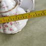 Teapot Paragon Victoriana Rose Large Teapot Fine Bone China Made in England. pluse resting dish rose patrone Image 5