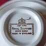 16 Piece Royal Stafford Bone China White With Gold Part Tea Set Made In England Image 10