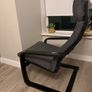 Walnut & Grey Armchair Image 7
